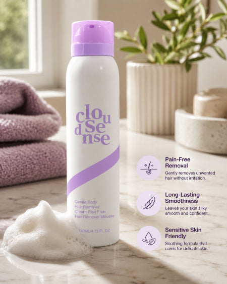 Bare & Beautiful Hair Removal Mousse