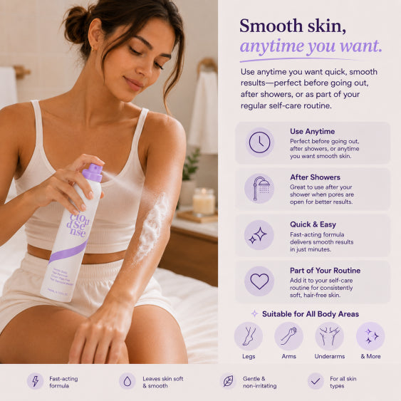 Bare & Beautiful Hair Removal Mousse