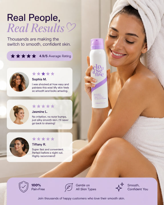 Gentle Hair Removal Body Mousse