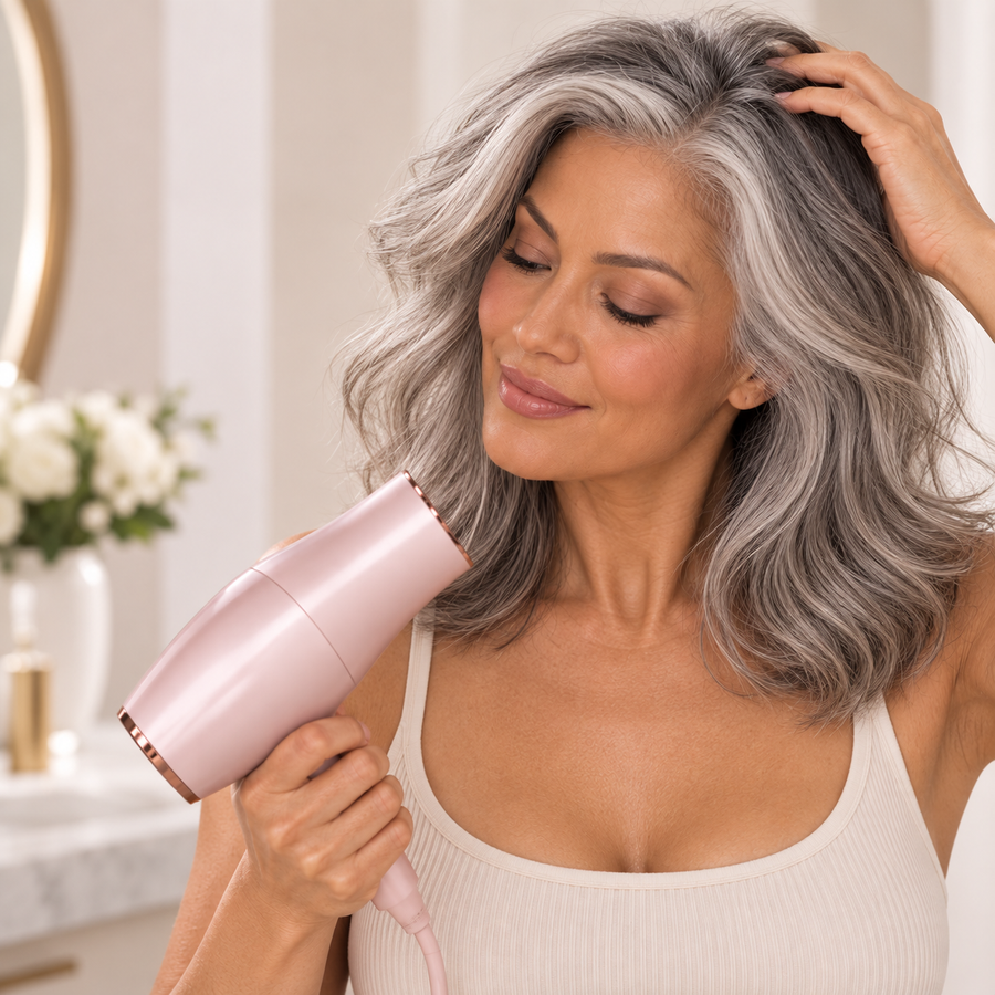 Start with dry hair